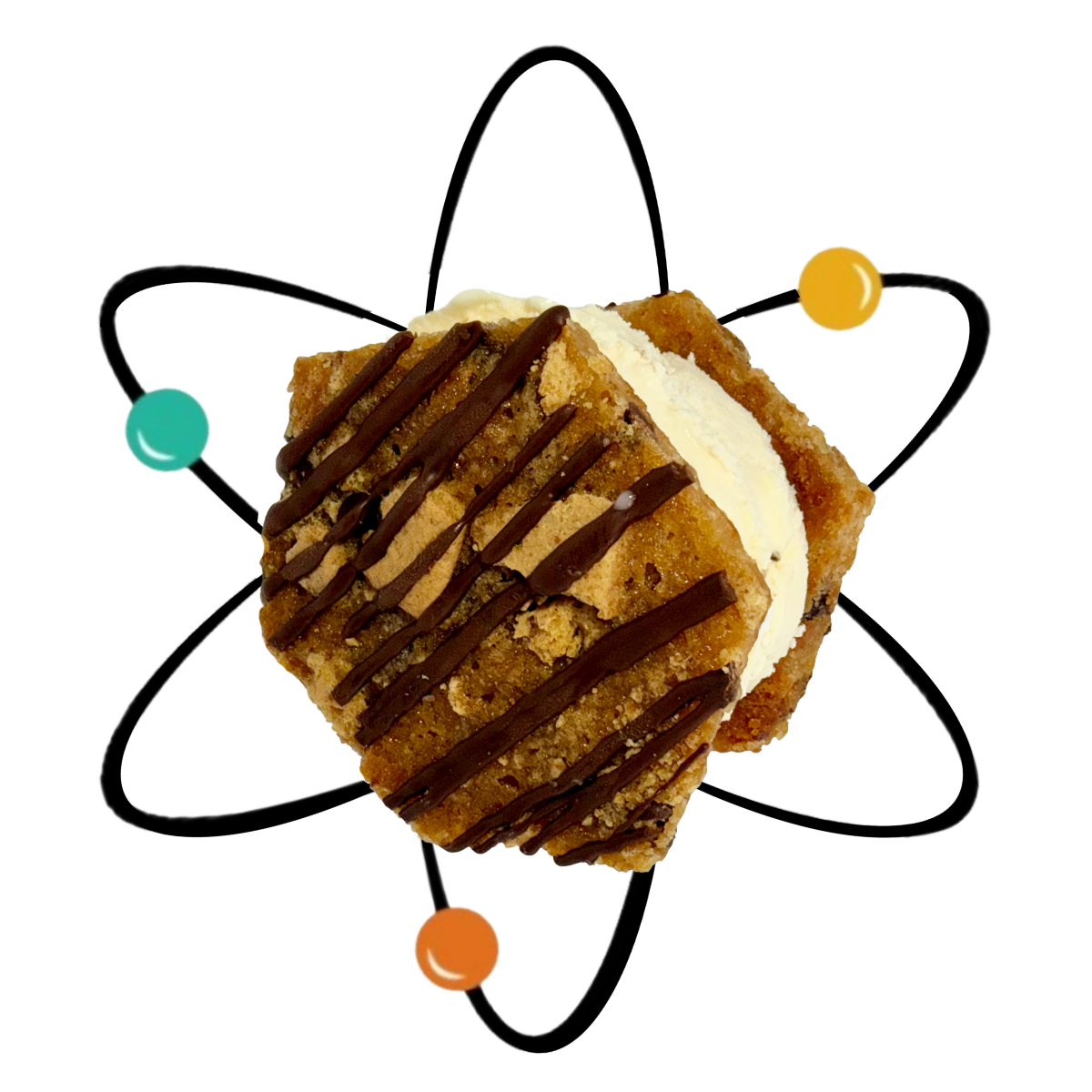 CAMPFIRE COMET 2.0 – Graham Cracker Chip Cookie, Toasted Marshmallow Ice Cream, Chocolate Casing, Smoked Cherrywood Sea Salt