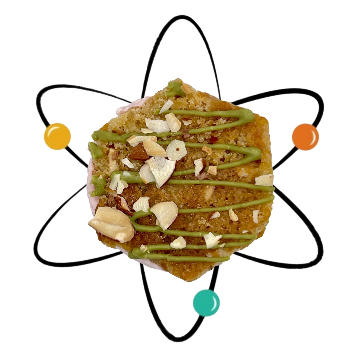 Sakura Starlight ice cream sandwich