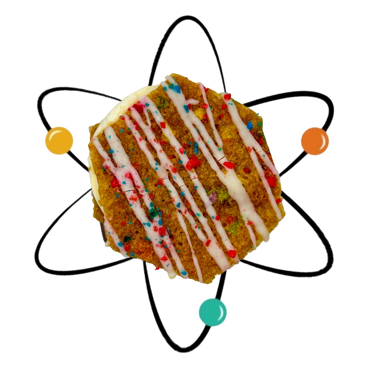 Cosmic Crunch ice cream sandwich