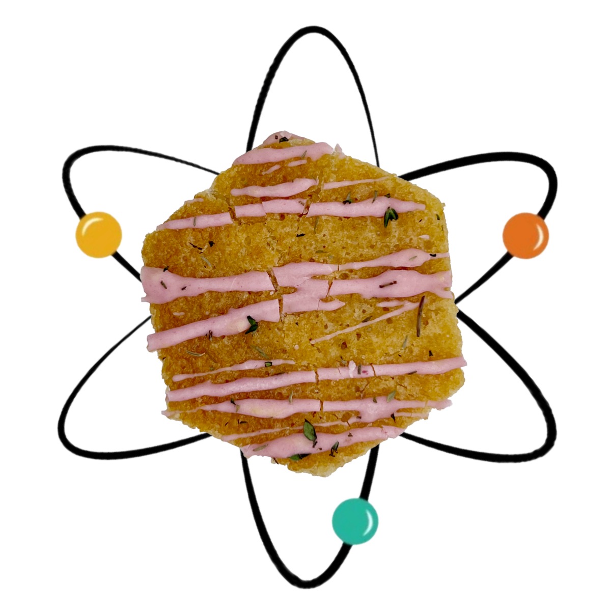 Berry Eclipse ice cream sandwich